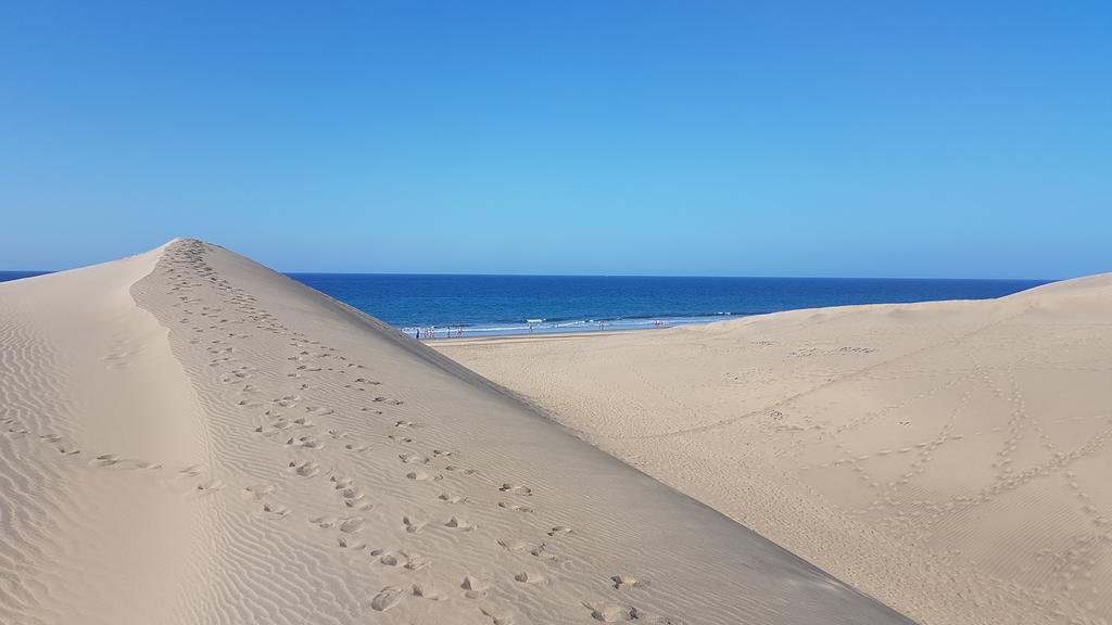 Huella Canaria Complejo Las Olas Playa del Inglés Exteriör bild